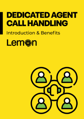Lemon's dedicated agent call handling white paper front cover