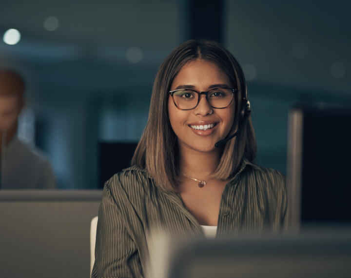 Contact centre out-of-hours call handler